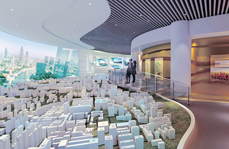 新时代城市规划馆展示空间的设计问题
